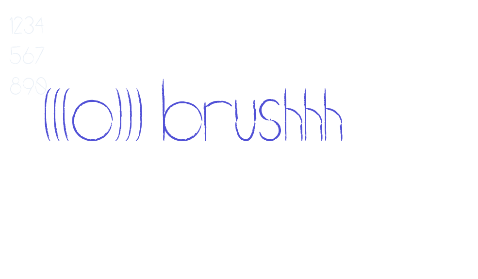 (((o))) brushhh-font-download