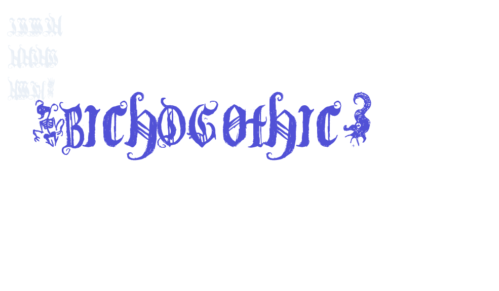 (BichOGothic)-font-download