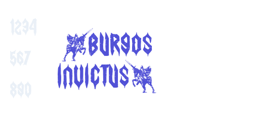(Burgos Invictus)-font-download