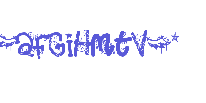 (afGiHmtV)* Font