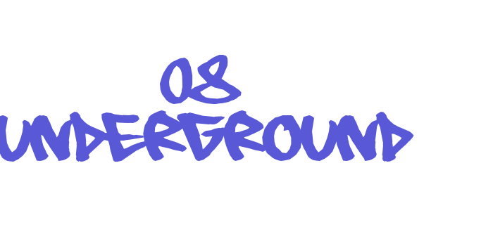 08 Underground Font Download