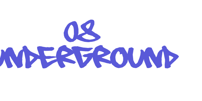 08 Underground Font