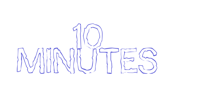 10 Minutes Font Download