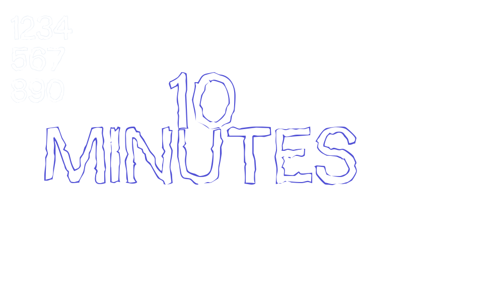 10 Minutes-font-download