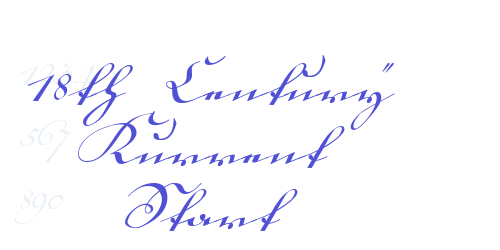 18th Century Kurrent Start-font-download