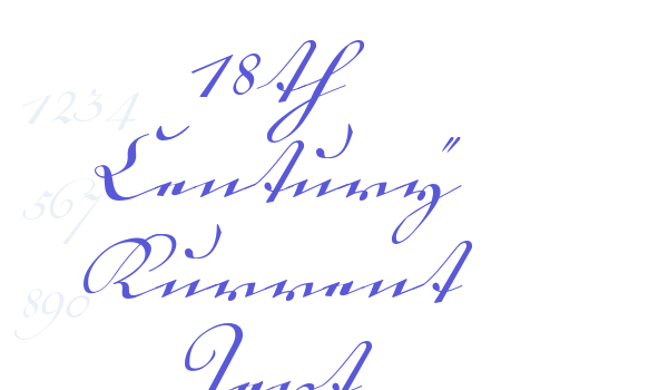 18th Century Kurrent Text Font