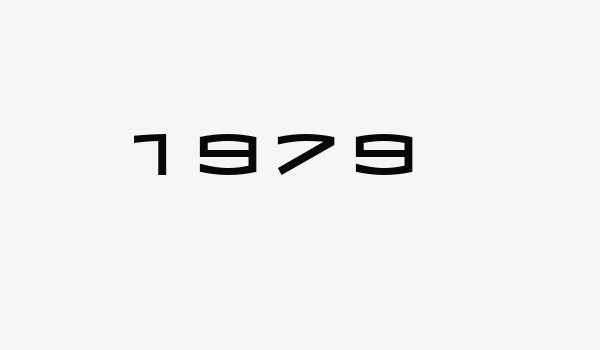 1979 Font