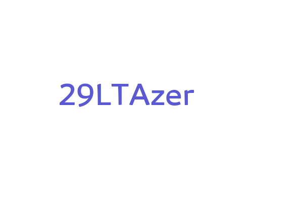 29LTAzer Font