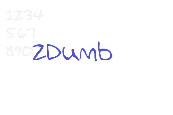 2Dumb Font Download