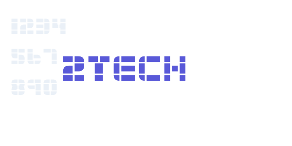 2Tech font