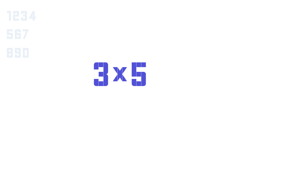 3×5-font-download