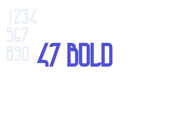 47 Bold