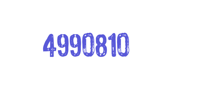 4990810 Font Download