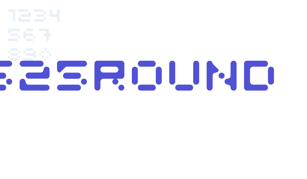 525round-font-download