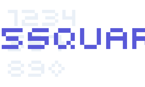 525square Font