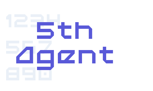 5th Agent Font Download