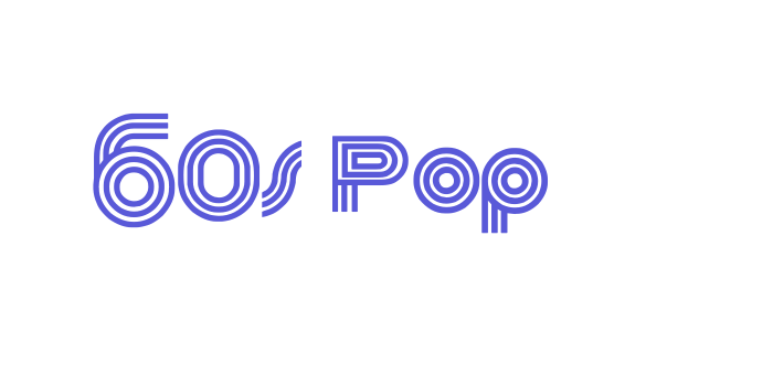 60s Pop Font