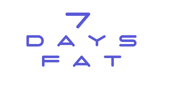 7 days fat Font Download