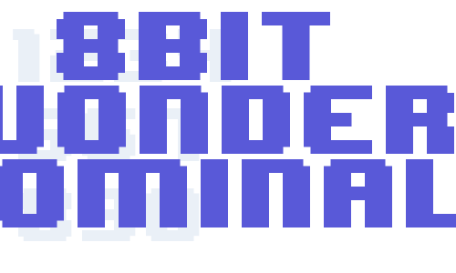 8BIT WONDER Nominal Font Download