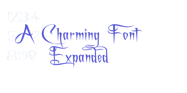 A Charming Font Expanded font free