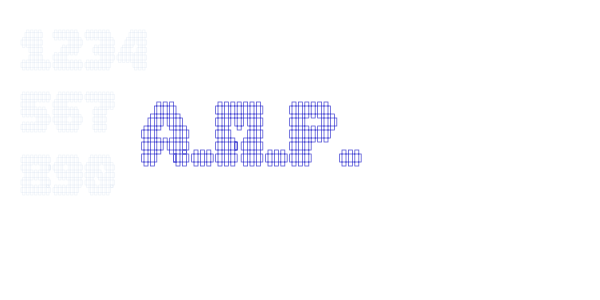 A.M.P. font free