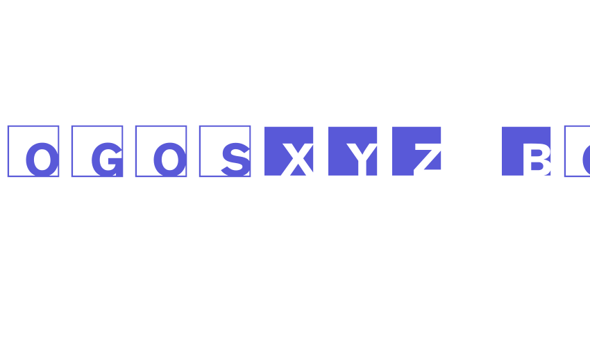 ABCLogosXYZ-Bold Font