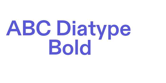 ABC Diatype Bold Font Download