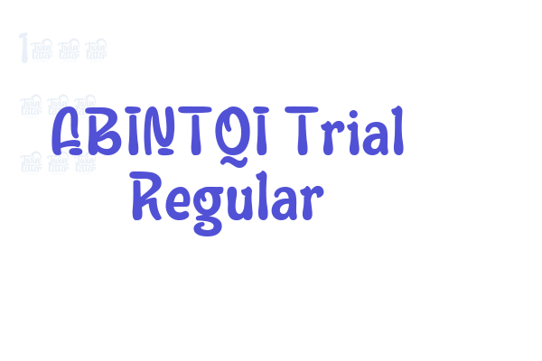 ABINTQI Trial Regular