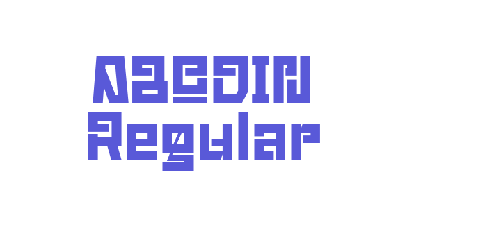 ABODIN Regular Font Download