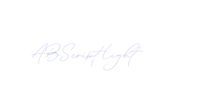 ABScript-Light Font Download