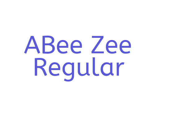 ABee Zee Regular Font