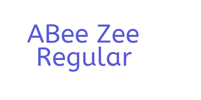 ABee Zee Regular Font Download