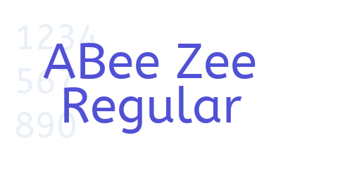 ABee Zee Regular-font-download