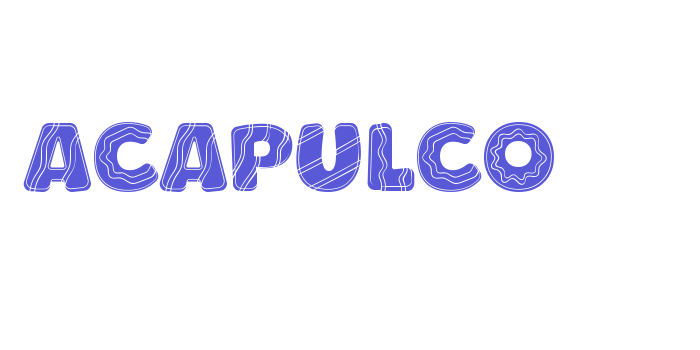 ACAPULCO Font