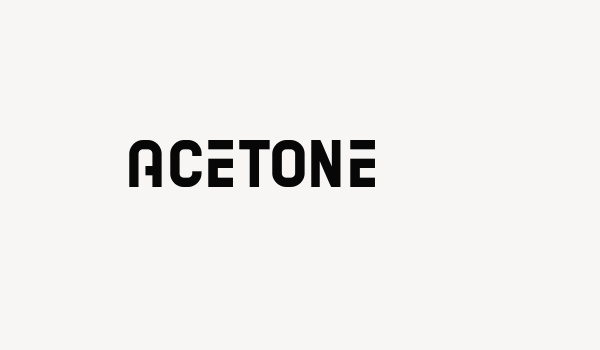 ACETONE Font