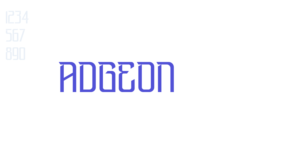 ADGEON-font-download