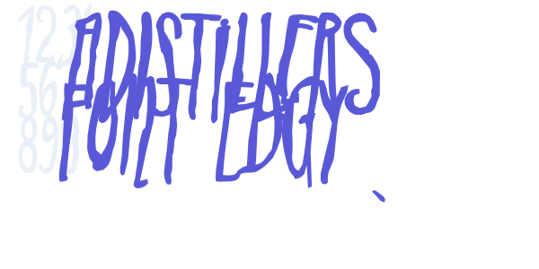 ADIstiLleRS Font Edgy font