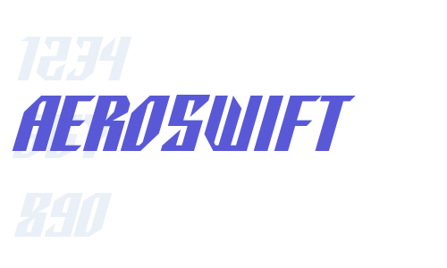 AEROSWIFT Font