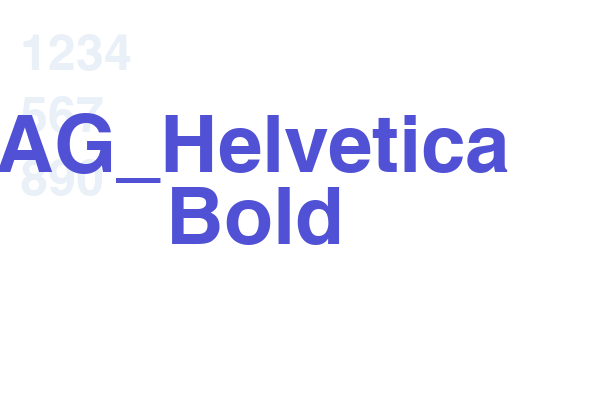 AG_Helvetica Bold