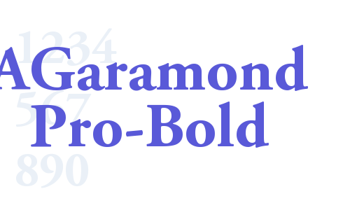 AGaramond Pro-Bold Font