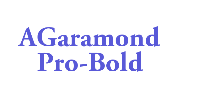 AGaramond Pro-Bold Font Download