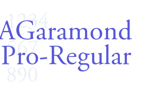 AGaramond Pro-Regular Font