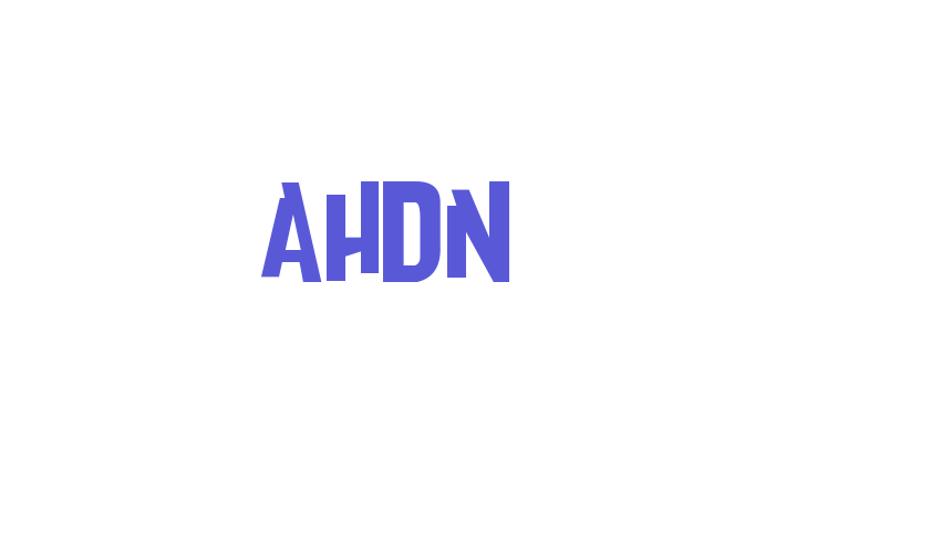 AHDN Font Download