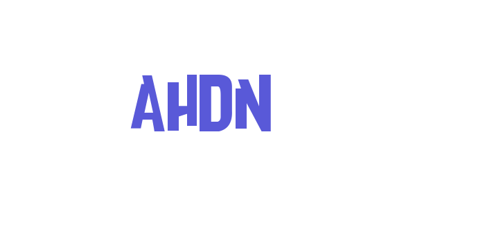 AHDN Font Download