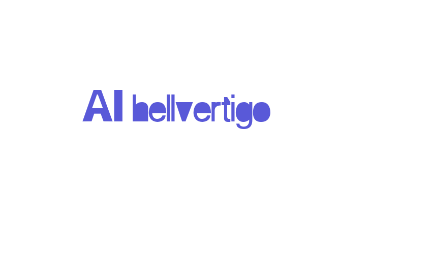 AI hellvertigo Font Download