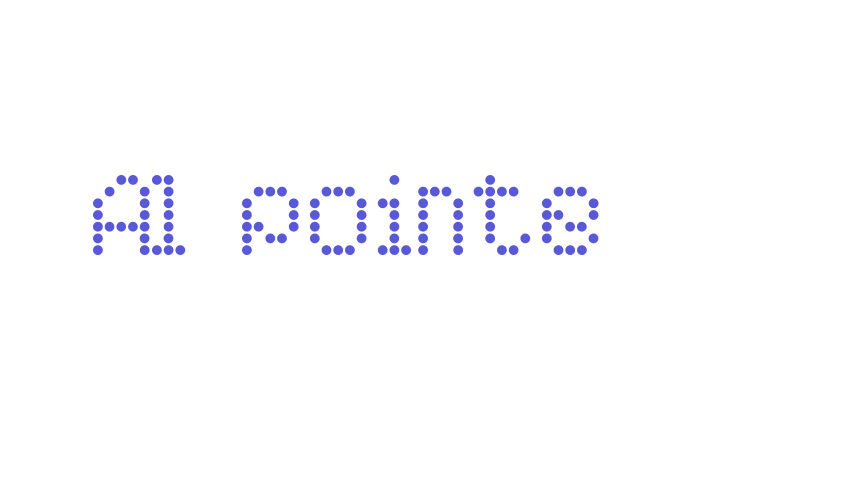 AI pointe Font Download