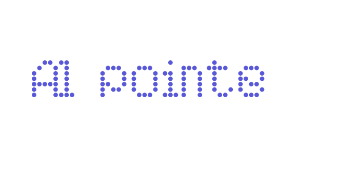 AI pointe Font Download