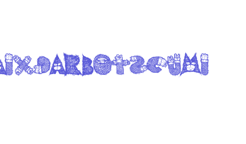 AIxDARBOTZCUMI Font Download