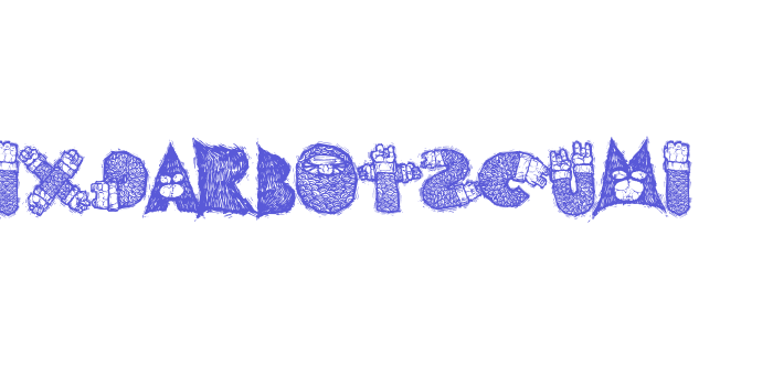 AIxDARBOTZCUMI Font Download