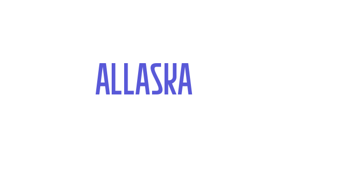 ALLASKA Font Download